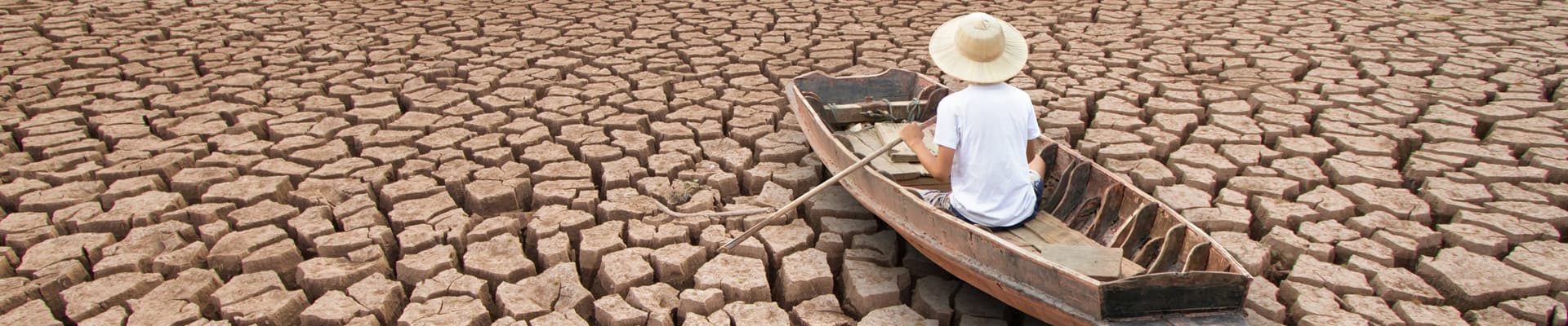 Un’immagine forte per richiamare l’attenzione sull’emergenza siccità